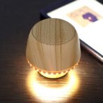 Portable Mushroom Small Audio TWS Pair Box LED With Night Light - Image 5
