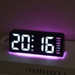 LED Digital Alarm Clock with Date Display and Night Light - Image 2