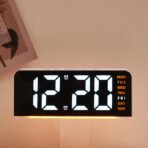 LED Digital Alarm Clock with Date Display and Night Light - Image 5
