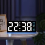 LED Digital Alarm Clock with Date Display and Night Light - Image 3