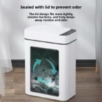 Sensor Automatic Trash Can with Lid - Image 3